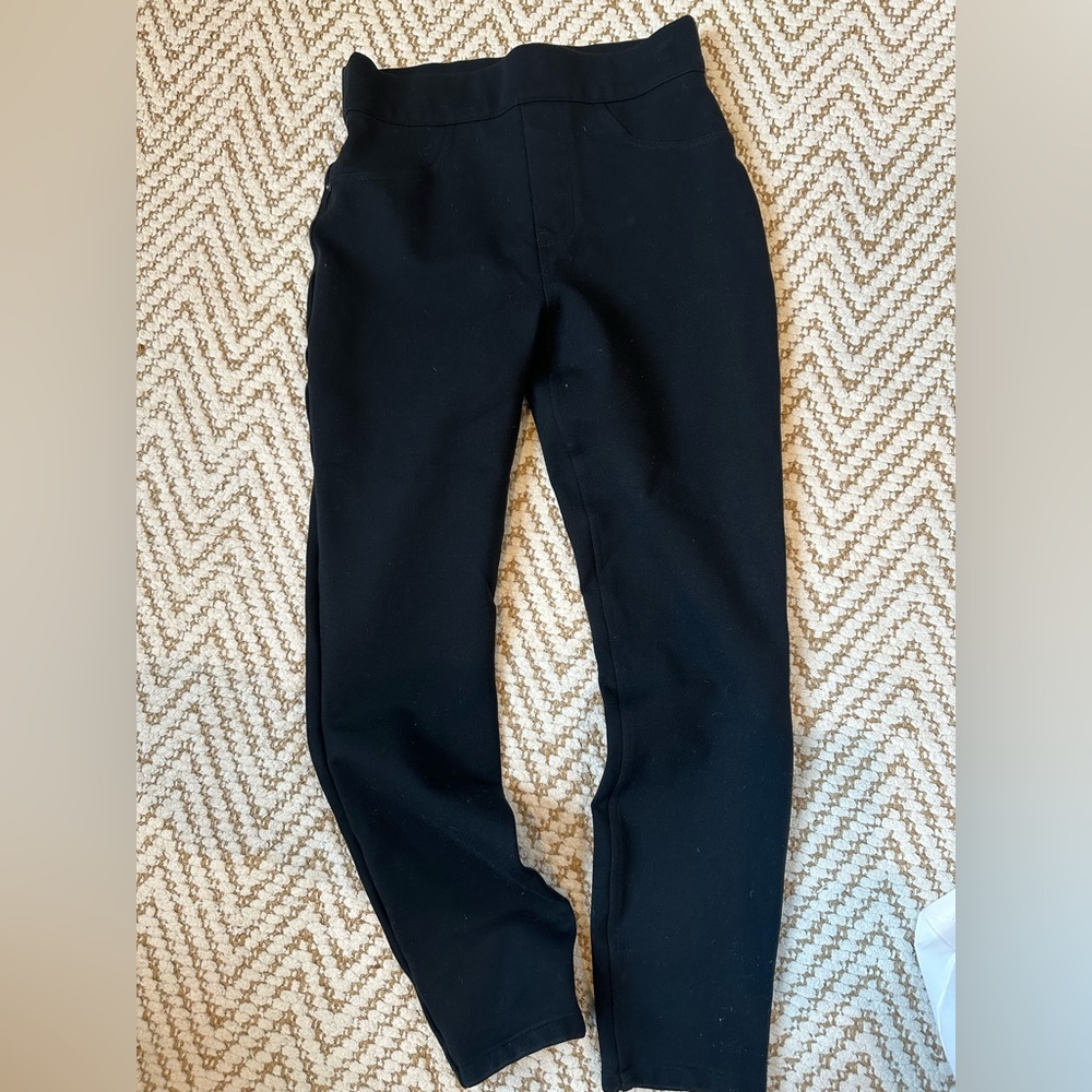 Black Spanx Jeggings, Small